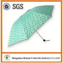 Top Quality Latest Parasol Print Logo fold umbrella with manual open